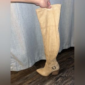 Tan Steve Maden boots Sz 6